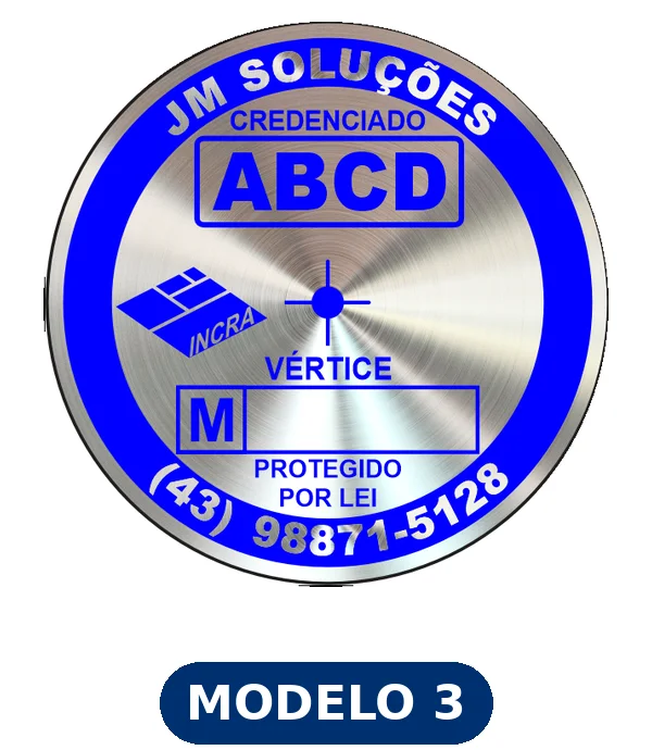 Modelo 3: Borda larga com INCRA
